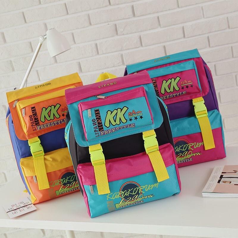 GUC กระเป๋าเป้ KK backpack ใบใหญ่สุดคุ้มบรรจุได้เยอะไม่ผิดหวังแน่นอน (GUC-B421)