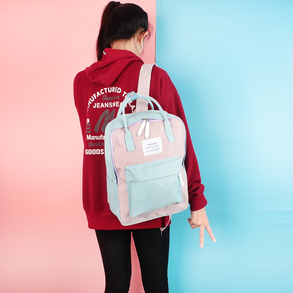 GUC SELECTED(B956)กระเป๋าเป้แฟชั่นสีทรูโทนน่ารักมาก