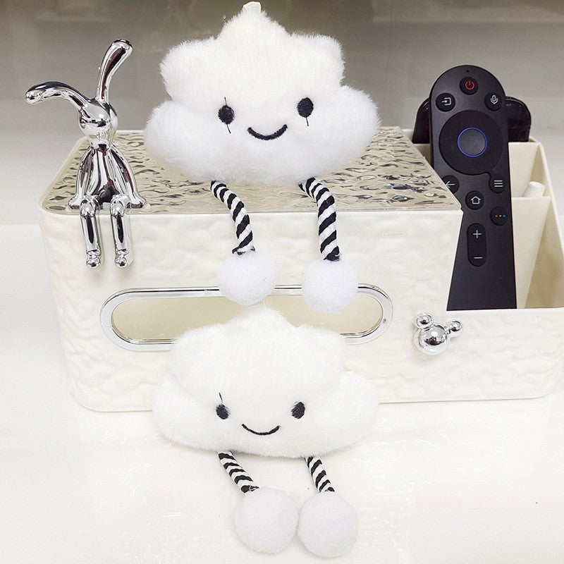 GUCSELECTED(B2374) พวงกุญแจ จี้ตุ๊กตาน้องก้อนเมฆ สําหรับห้อยกระเป๋า