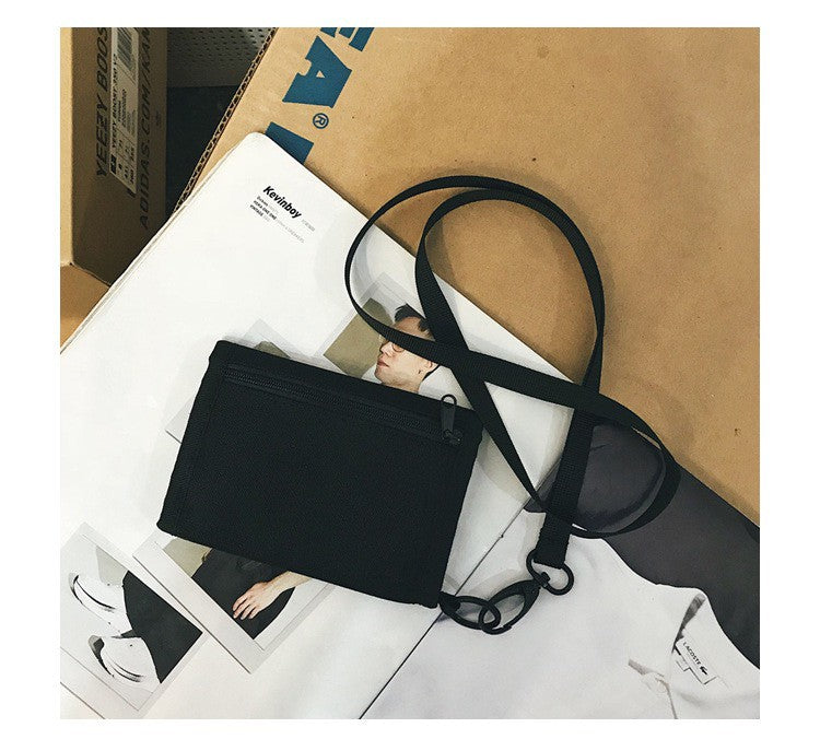 GUCSELECTED(B1721) กระเป๋าสตางค์ใบสั้นHEYMISTERมีสายคล้องคอ ใส่บัตร ใส่เหรียญ ใส่ธนบัตร