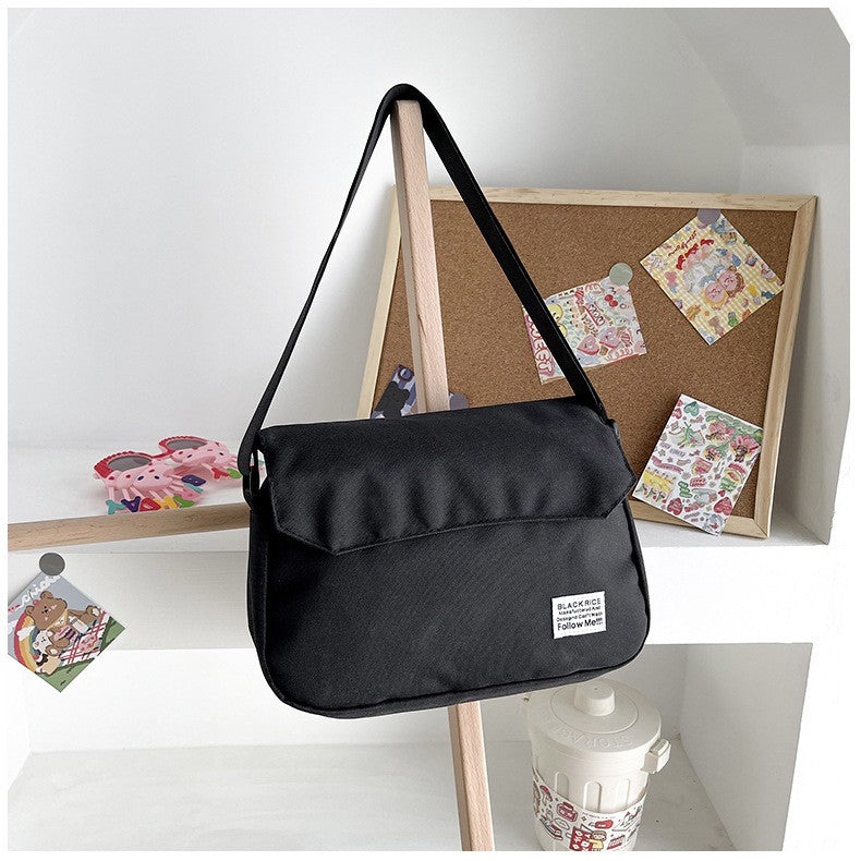 GUC SELECTED(B1659)กระเป๋าสะพายไหล่ผ้าโพลีเอสเตอร์