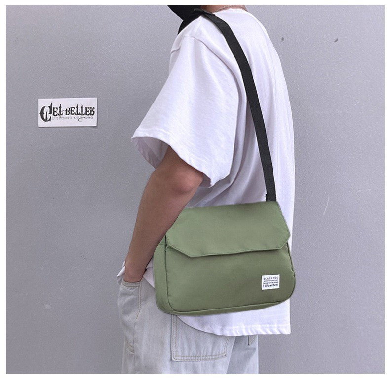 GUC SELECTED(B1659)กระเป๋าสะพายไหล่ผ้าโพลีเอสเตอร์