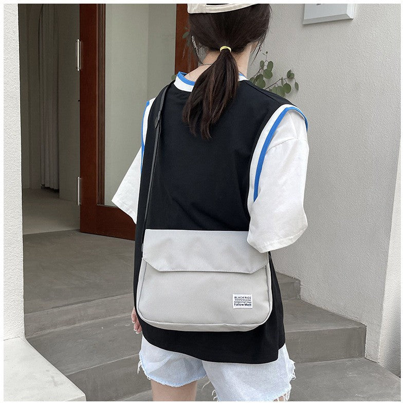 GUC SELECTED(B1659)กระเป๋าสะพายไหล่ผ้าโพลีเอสเตอร์